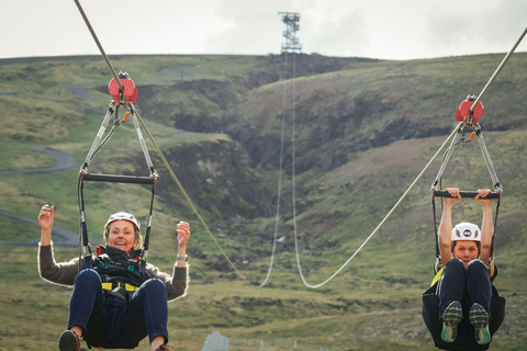 Hveragerdi: Mega Zipline Experience