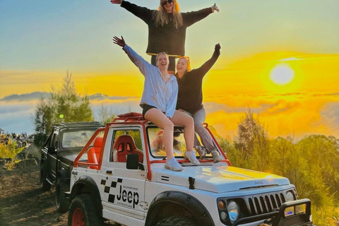 Mount Batur Jeep Sunrise With Breakfast All Inclusive Hot spring ticket (no jeep)