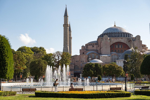 Istanbul: tour della Moschea Blu, della Basilica di Santa Sofia e della Basilica CisternaIstanbul: tour della Moschea Blu, di Santa Sofia e della Basilica Cisterna