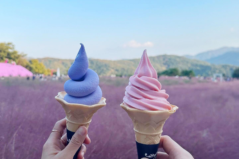 Z Seulu: Pocheon, jezioro Sanjung i jesienna wycieczka do BidulginangOdjazd ze stacji Dongdaemun H&amp;C Park, wyjście 10