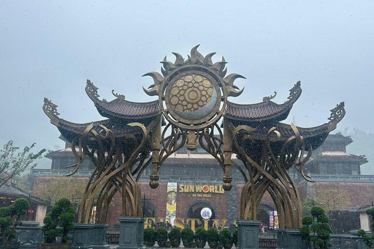 Hoi An: Private Car to Golden Bridge- Lady Buddha- Marble MT