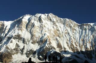 Erkunde das Annapurna-Basislager mit dem Helikopter