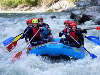 Salzburg: Canyoning und Rafting Erlebnis mit Mittagessen