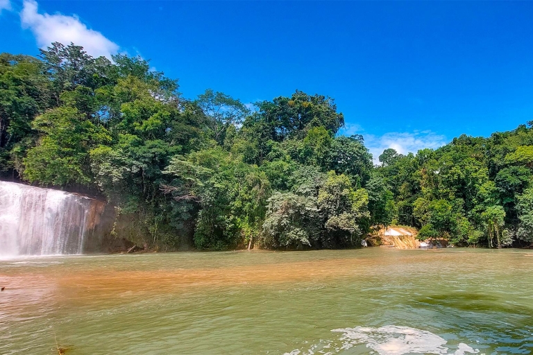 Depuis Palenque : Palenque, chutes d'eau d'Agua Azul et Misol-Ha