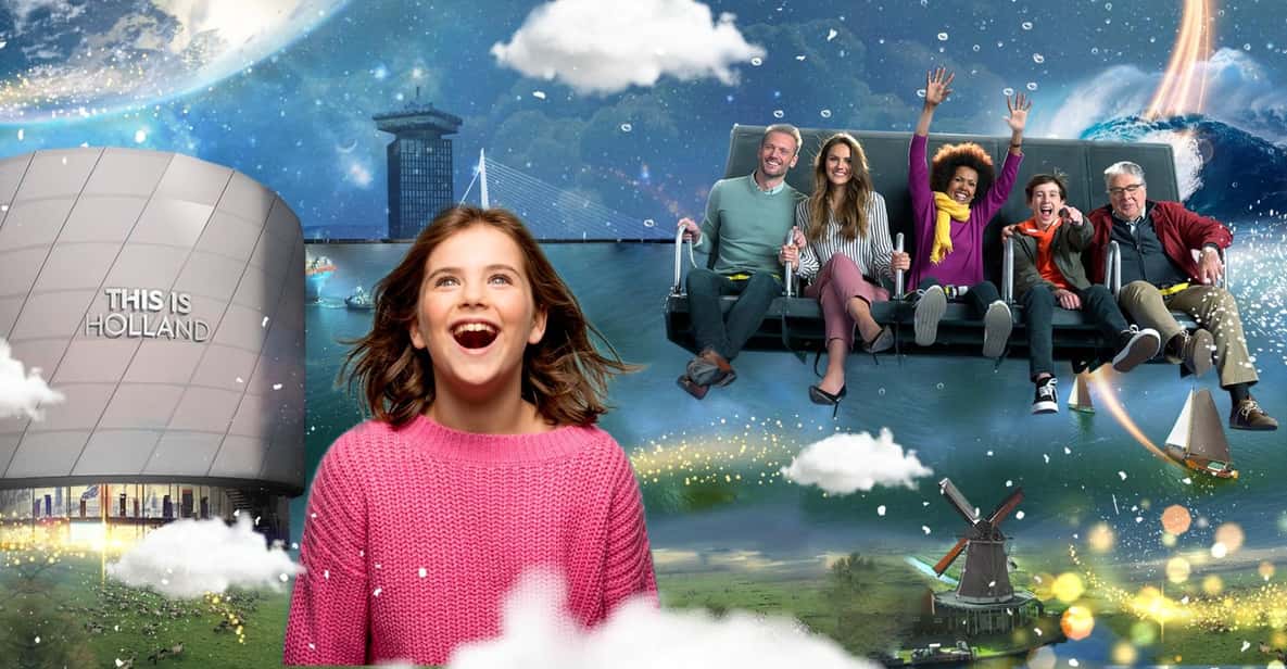 Afbeelding 1 van Amsterdam: vlieg hoog met This is Holland en vaar over de grachten