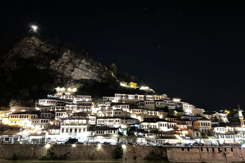 From Tirana, Durrës & Golem: Berat & Banja Lake Private Tour Private Day Tour with Holta Canyon, May to October