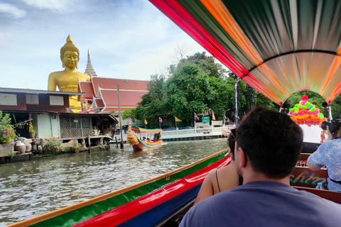 Bangkok: Crociera sul canale in barca a coda lunga