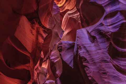 Vegas: Upper Antelope Canyon, Horseshoe Bend, Lake Powell Tour between 11:00 AM and 1:30 PM