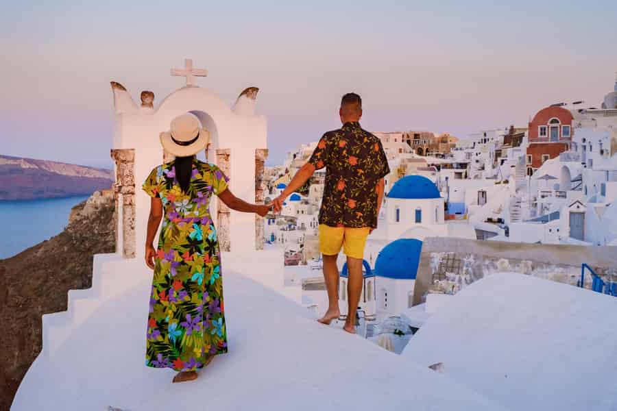 Santorini: Privates Oia Dorf Fotoshooting. Foto: GetYourGuide Santorini: Privates Oia Dorf Fotoshooting. Foto: GetYourGuide