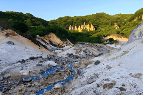 Hokkaido: Noboribetsu Samurai, Hell Valley & Pacific Cliffs From New Chitose