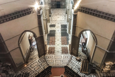 Florence : col de la cathédrale avec dôme, baptistère et crypte