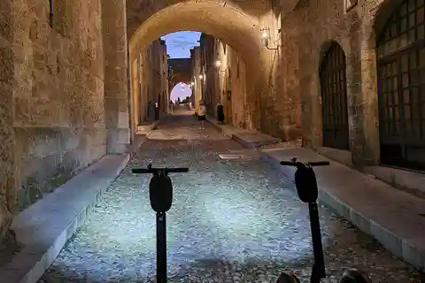Rodi: Percorso Segway notturno di Rodi