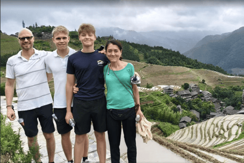 Guilin: Longji Terraces, Bamboo Rice Cooking & Alley Tour