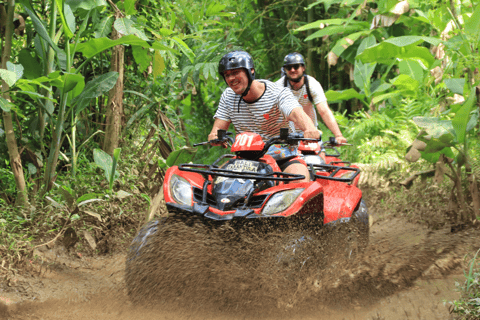 Bali: ATV Quad Bike Through Waterfall and Tunnel Tandem ATV Ride with Hotel Transfer