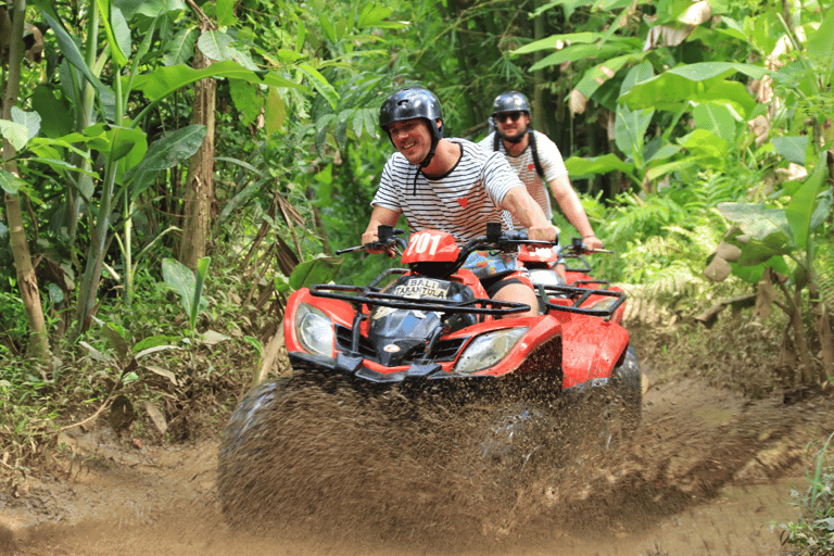 Bali: ATV Quad Bike Through Waterfall and Tunnel Tandem ATV Ride with Hotel Transfer