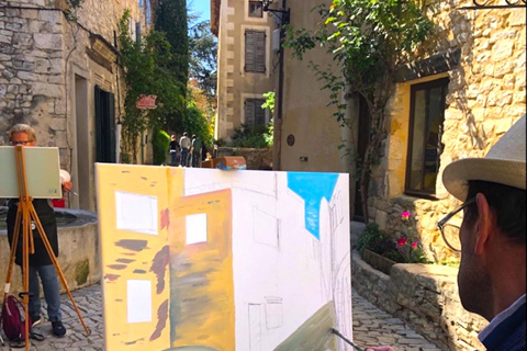 In Aix-en-Provence, a painting workshop; in the footsteps of the great masters.