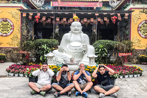 Da Nang: Lady Buddha, montanhas de mármore e excursão à caverna Am PhuExcursão compartilhada matinal com almoço