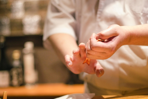 Hochwertiges Sushi &amp; Tempura-Essen in Ginza