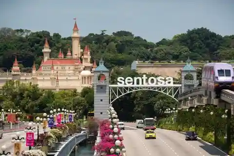 Singapour : Passe express pour l'île de Sentosa