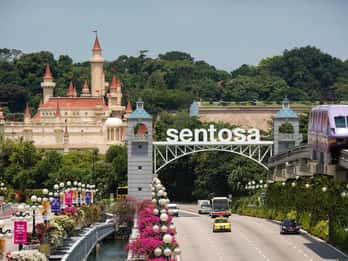 Singapur Pase exprés a la Isla Sentosa