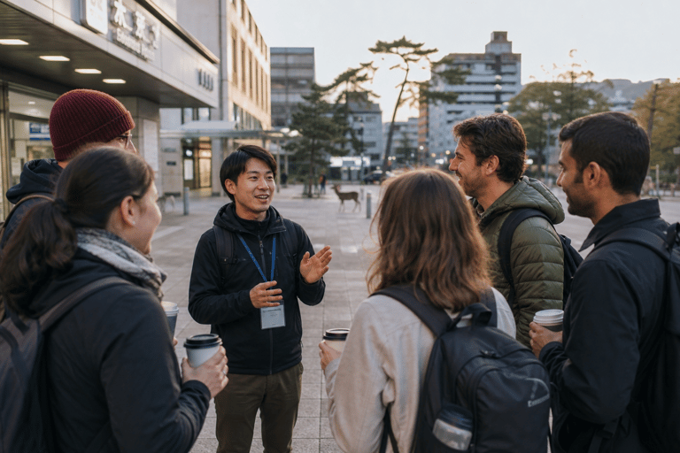 Nara: Pre-Dawn Heritage Walk with Local Guide