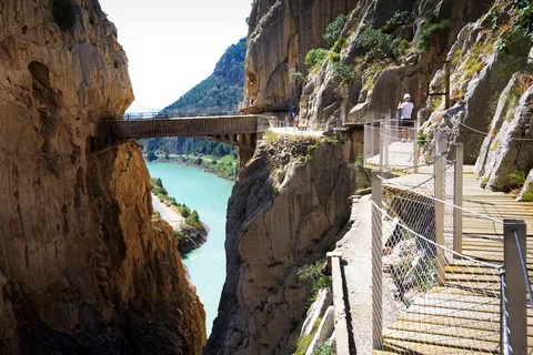 Caminito del Rey. Olasz nyelvű idegenvezetés az El Chorro-tól