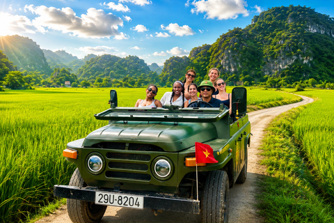 Hanoi: Ninh Binh Jeep Tour to Bich Dong, Trang An, Mua Cave