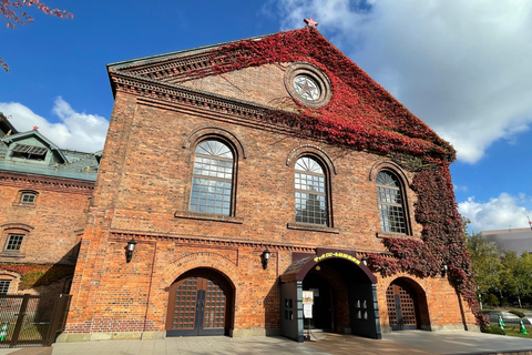 Sapporo: Beer Museum Tour with Tasting of Local Brews Meet and end on-site