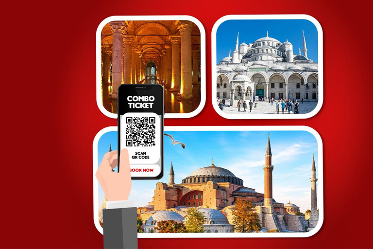 Ingressos para Hagia Sophia e Cisterna da Basílica com guias de áudio