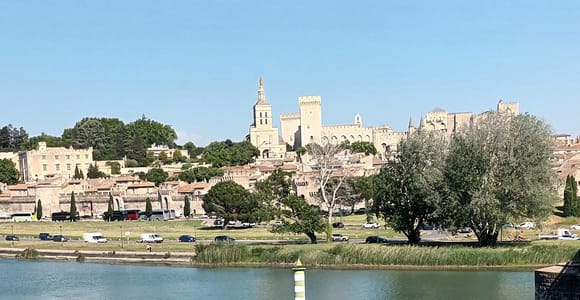 Avignon und Villeneuve Les Avignon: Besichtigungen mit dem E-Bike