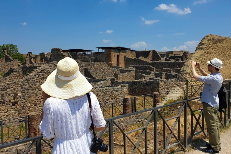 Visite des ruines de Pompéi et dégustation de vin