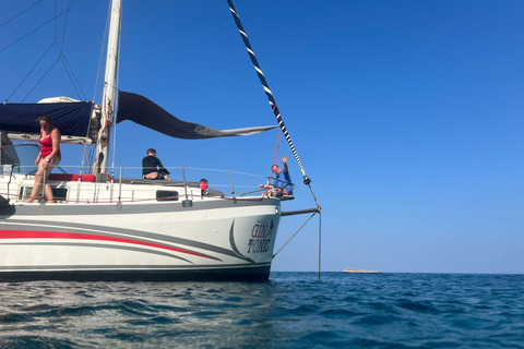 Crucero en velero de medio día por Lindos