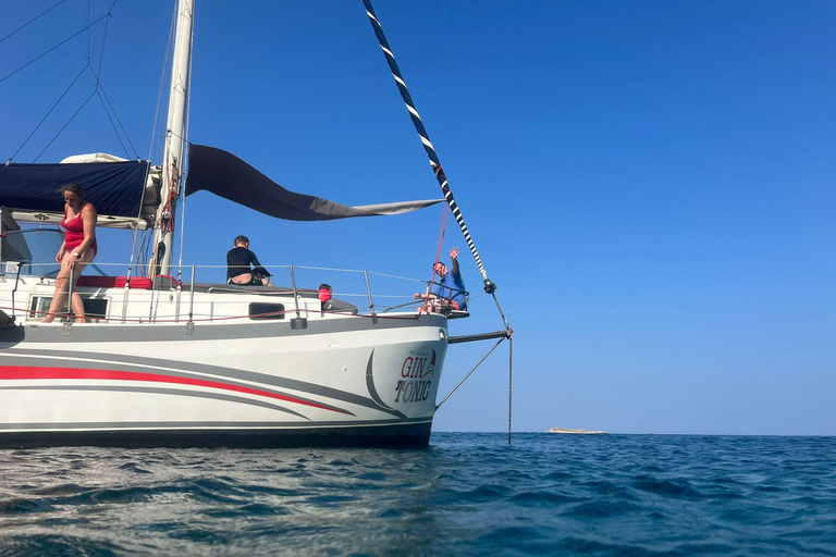 Zeilcruise van een halve dag rond Lindos