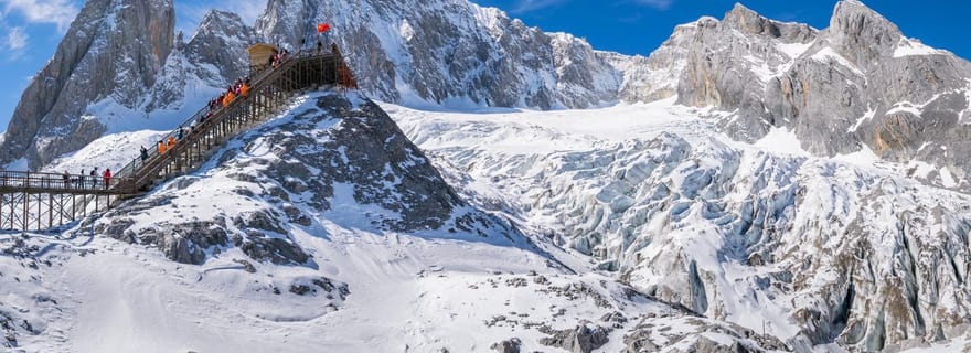 Excursion à Lijiang à la montagne de neige Jade Dragon avec téléphérique et spectacle