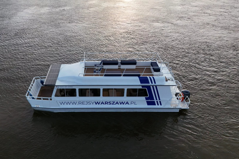 Varsóvia: cruzeiro privado pelo rio com snacks e bebidasVarsóvia: cruzeiro privado no rio com lanches e bebidas