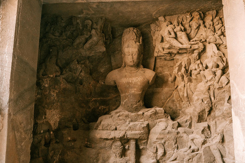 Visite des grottes d&#039;Elephanta à Mumbai - Options pour groupes et particuliersVisite en petit groupe