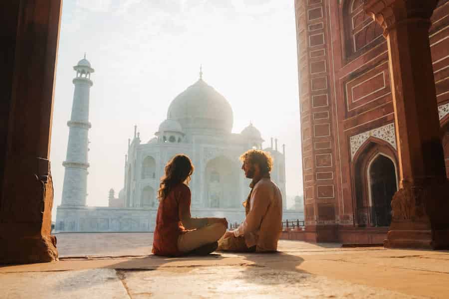 Von Delhi aus: Private Taj Mahal & Agra-Tour mit 5-Sterne-Mittagessen. Foto: GetYourGuide Von Delhi aus: Private Taj Mahal & Agra-Tour mit 5-Sterne-Mittagessen. Foto: GetYourGuide