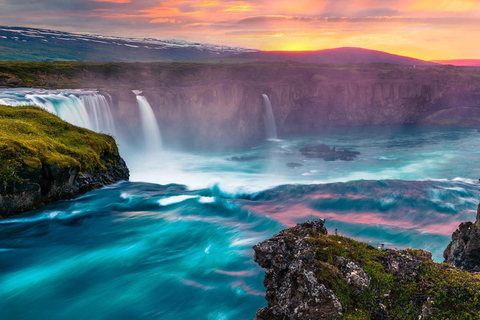 Akureyri: Godafoss Waterfall Circle & Geothermal Bathing Godafoss Waterfall Circle & Geothermal Bathing