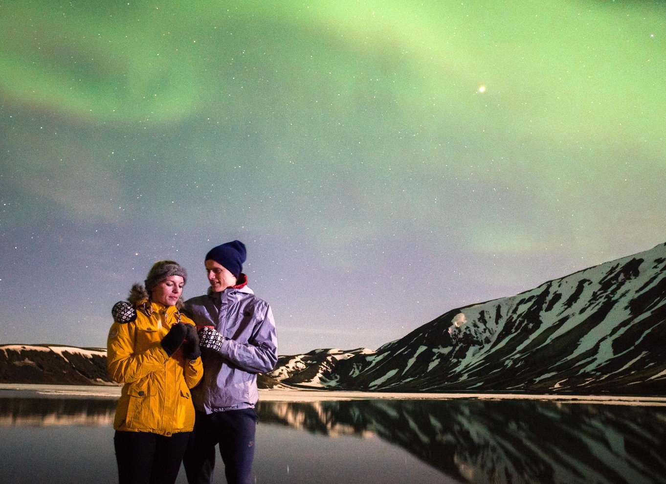 Vintertur med sydkyst, gletsjervandring og nordlys