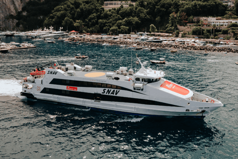 Sorrent: Fährfahrt zwischen Sorrent und Capri1-Wege-Fährticket von Sorrent nach Capri