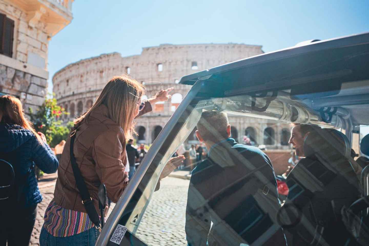 Rome: Private Golf Cart Tour