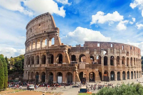 Rom: Colosseum Colosseum, Forum och Palatinkullen Hoppa över kön inträde