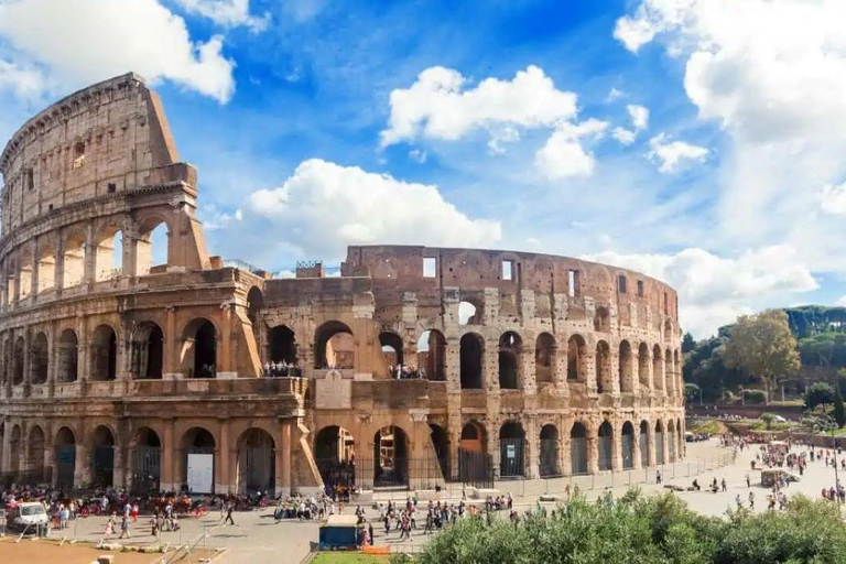 Rom: Colosseum Colosseum, Forum och Palatinkullen Hoppa över kön inträde