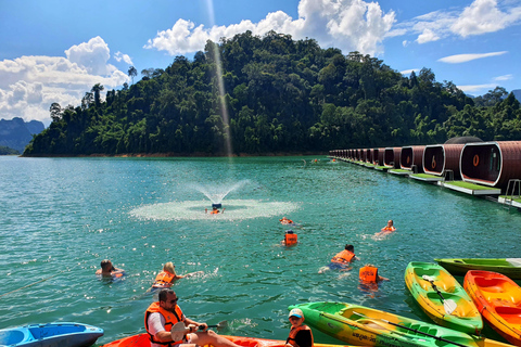 De Khao Sok: passeio no lago Cheow Lan com almoço em PhuTawanOpção 2: Viagem privada ao Lago Cheow Lan com almoço em PhuTawan