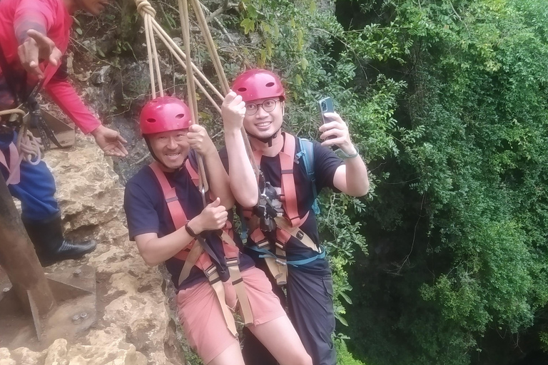 Excursión de Aventura a la Cueva de Jomblang y a la Cueva de Pindul