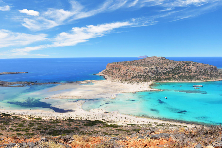 From Chania: Balos Beach & Gramvousa Cruise (Boat +Transfer)