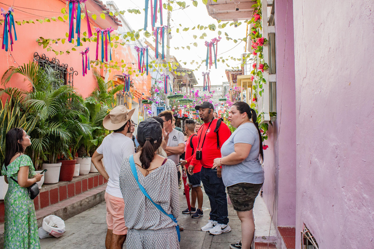 Kompleksowa wycieczka po mieście Cartagena i dzielnicy GetsemaniEnglish Walled City &amp; Getsemani District Tour (weekendy)