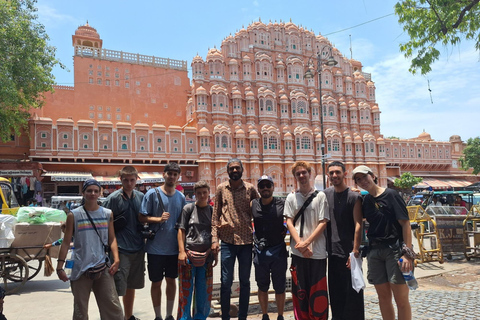 Jaipur Heritage & Cultural Guided Walking & Street Food Test Evening Session with City Expert