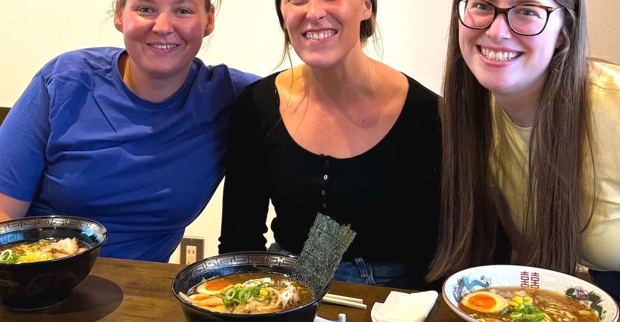 Tokyo: Sushi and Ramen Cooking Class with Sake Pairing Set photo 9