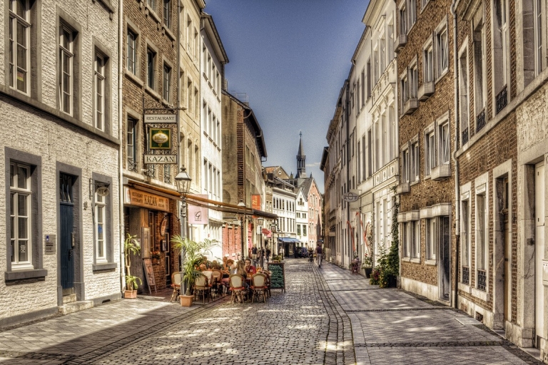 Aachen: Self-Guided City Walking Tour with Audio Guide Group Ticket (3-6 persons)